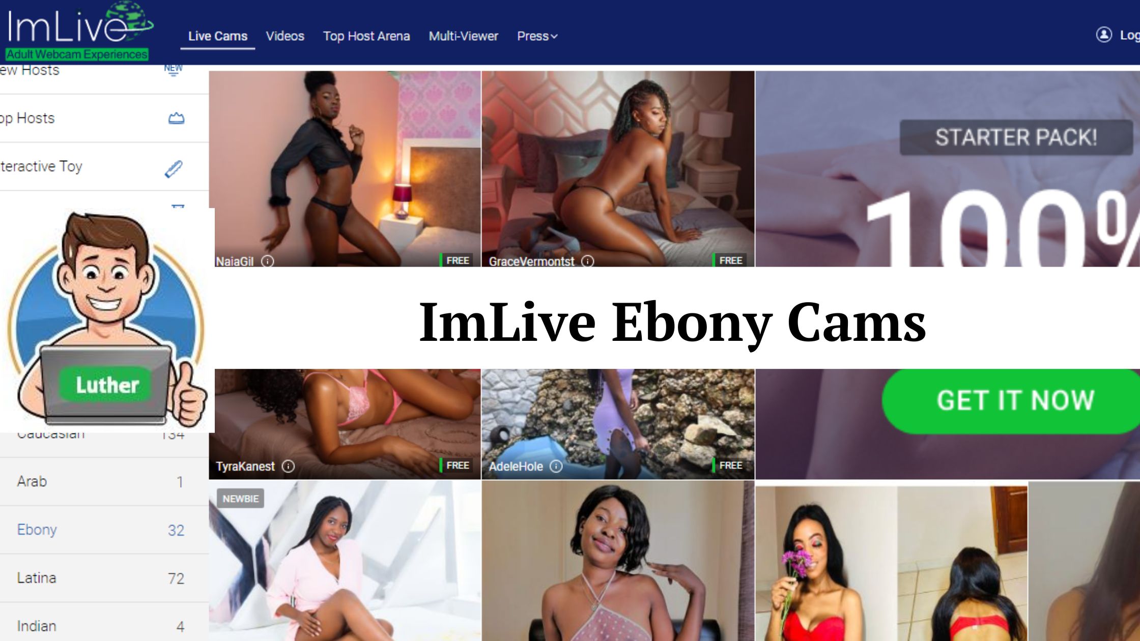 ebony xxx cams